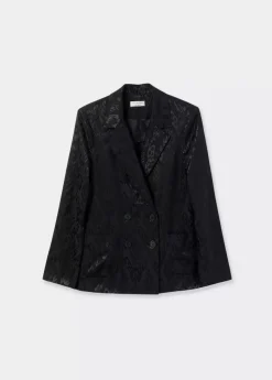 Mujer Brownie Spain Abrigos Y Chaquetas-Americana Cruzada Jacquard