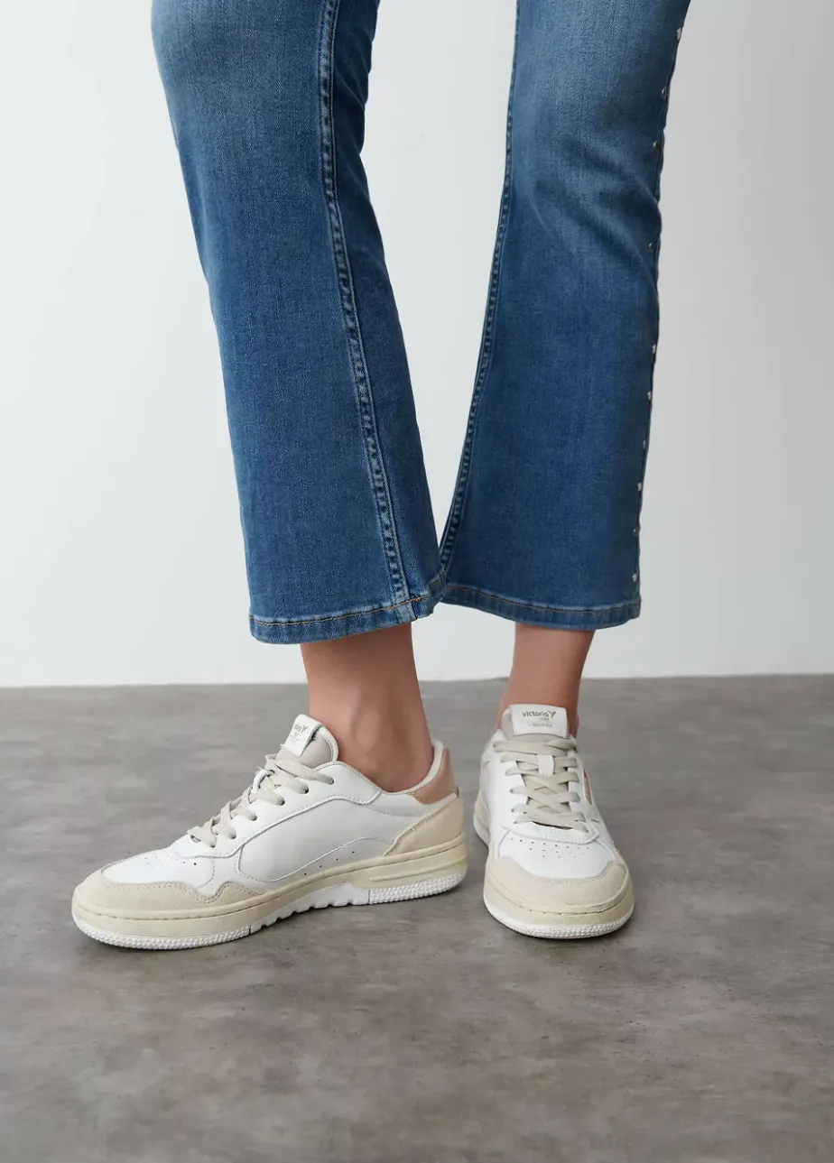 Mujer Brownie Spain Zapatos-Bamba Classic Retro Victoria Piel