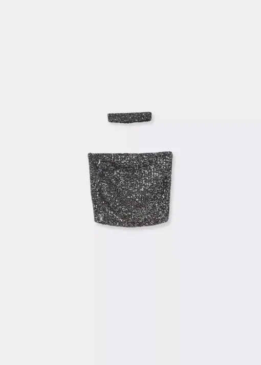 Mujer Brownie Spain Tops-Bandeau Lentejuelas