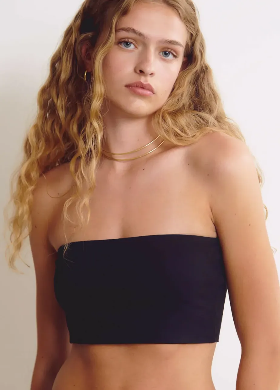 Mujer Brownie Spain Tops-Bandeau Liso Basico