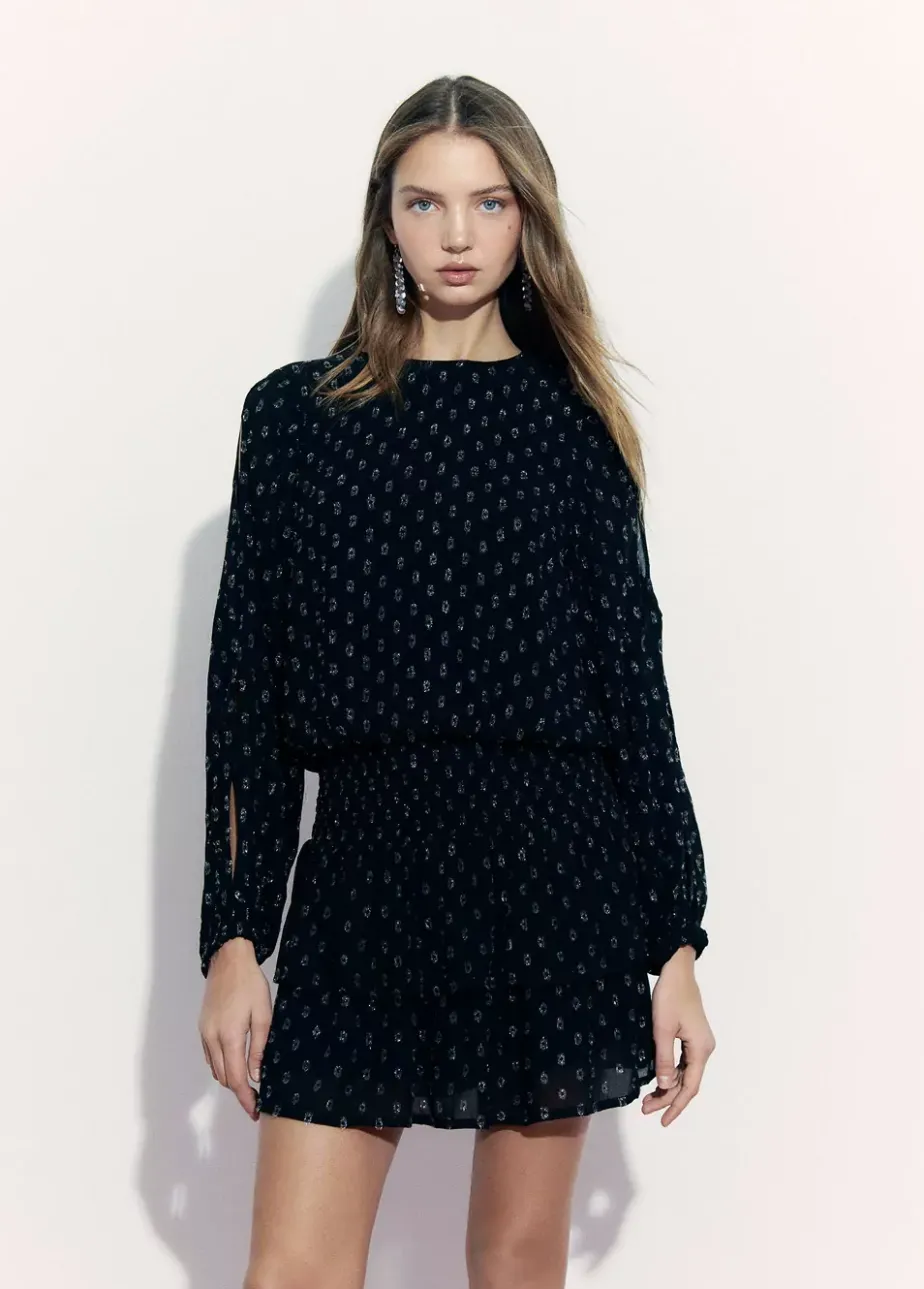 Mujer Brownie Spain Camisas Y Blusas-Blusa Aberturas Dobby