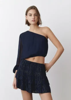 Mujer Brownie Spain Camisas Y Blusas-Blusa Asimetrica Choker