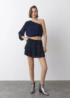 Mujer Brownie Spain Camisas Y Blusas-Blusa Asimetrica Choker