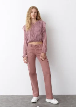 Mujer Brownie Spain Camisas Y Blusas-Blusa Corta