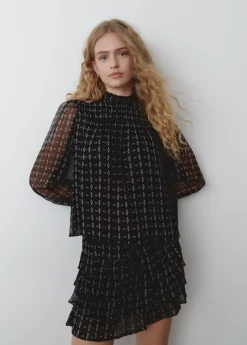 Mujer Brownie Spain Camisas Y Blusas-Blusa Cuello Alto