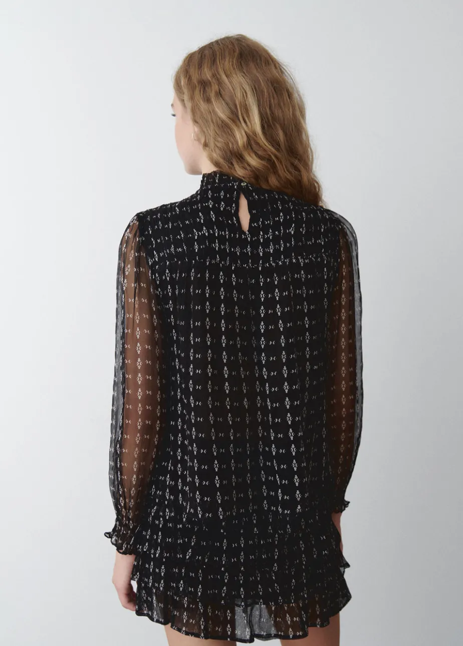Mujer Brownie Spain Camisas Y Blusas-Blusa Cuello Alto