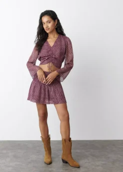 Mujer Brownie Spain Camisas Y Blusas-Blusa Mangas Volumen Lace Up