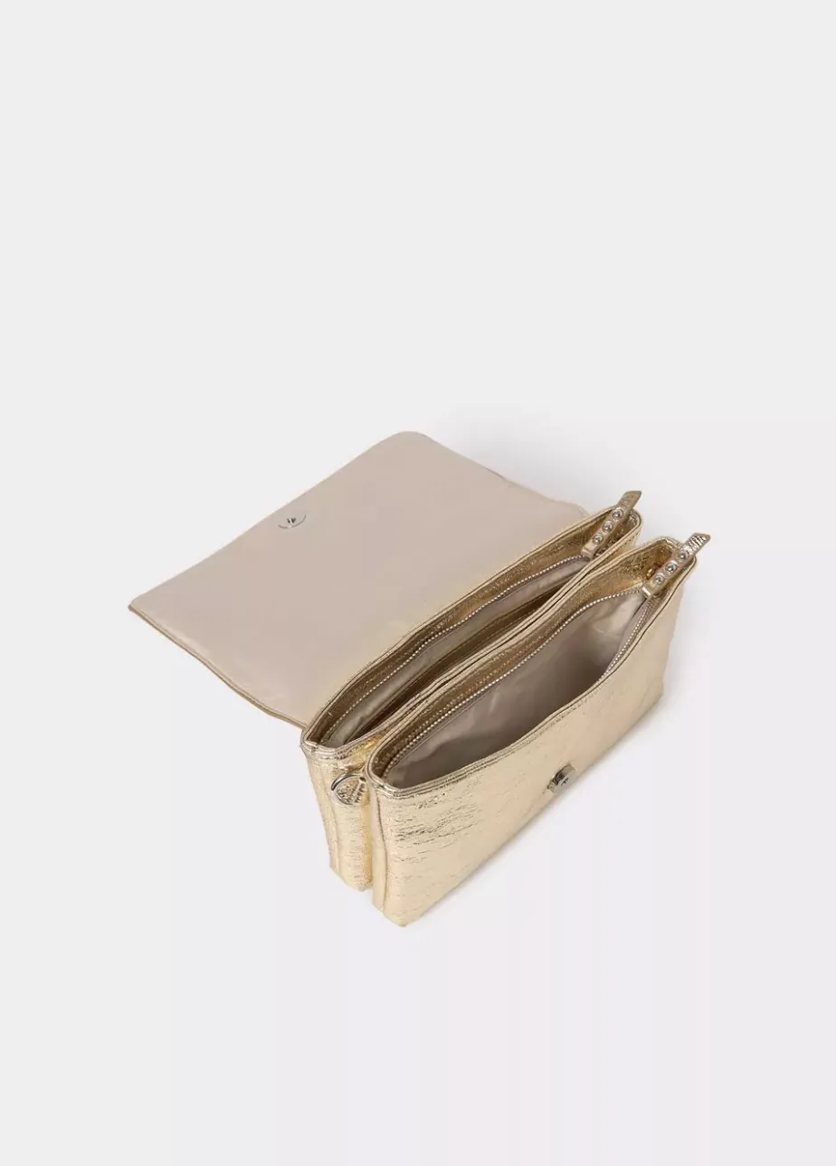 Mujer Brownie Spain Bolsos-Bolso Doble Shiny Grabado