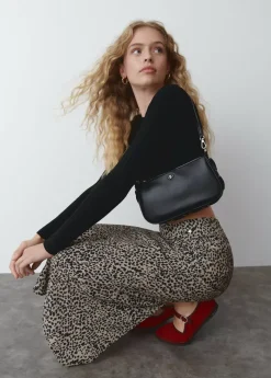 Mujer Brownie Spain Bolsos-Bolso Hombro Detalle Cuerdas