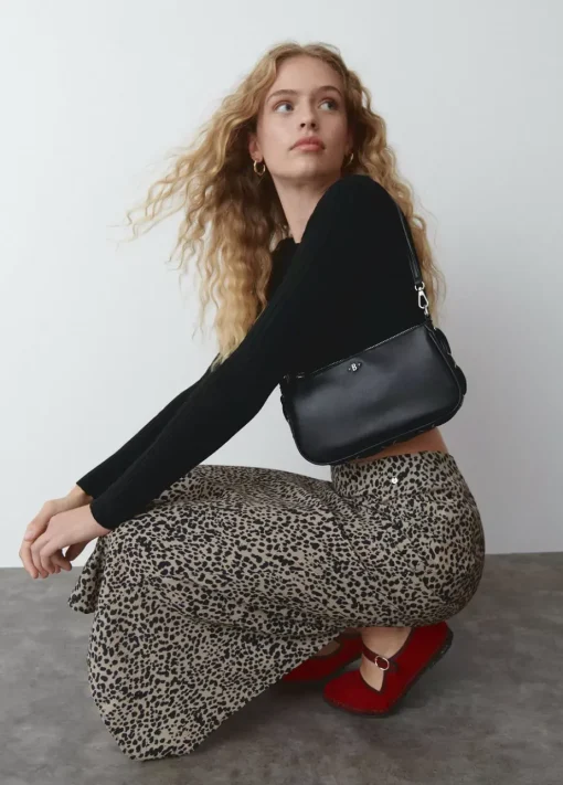 Mujer Brownie Spain Bolsos-Bolso Hombro Detalle Cuerdas