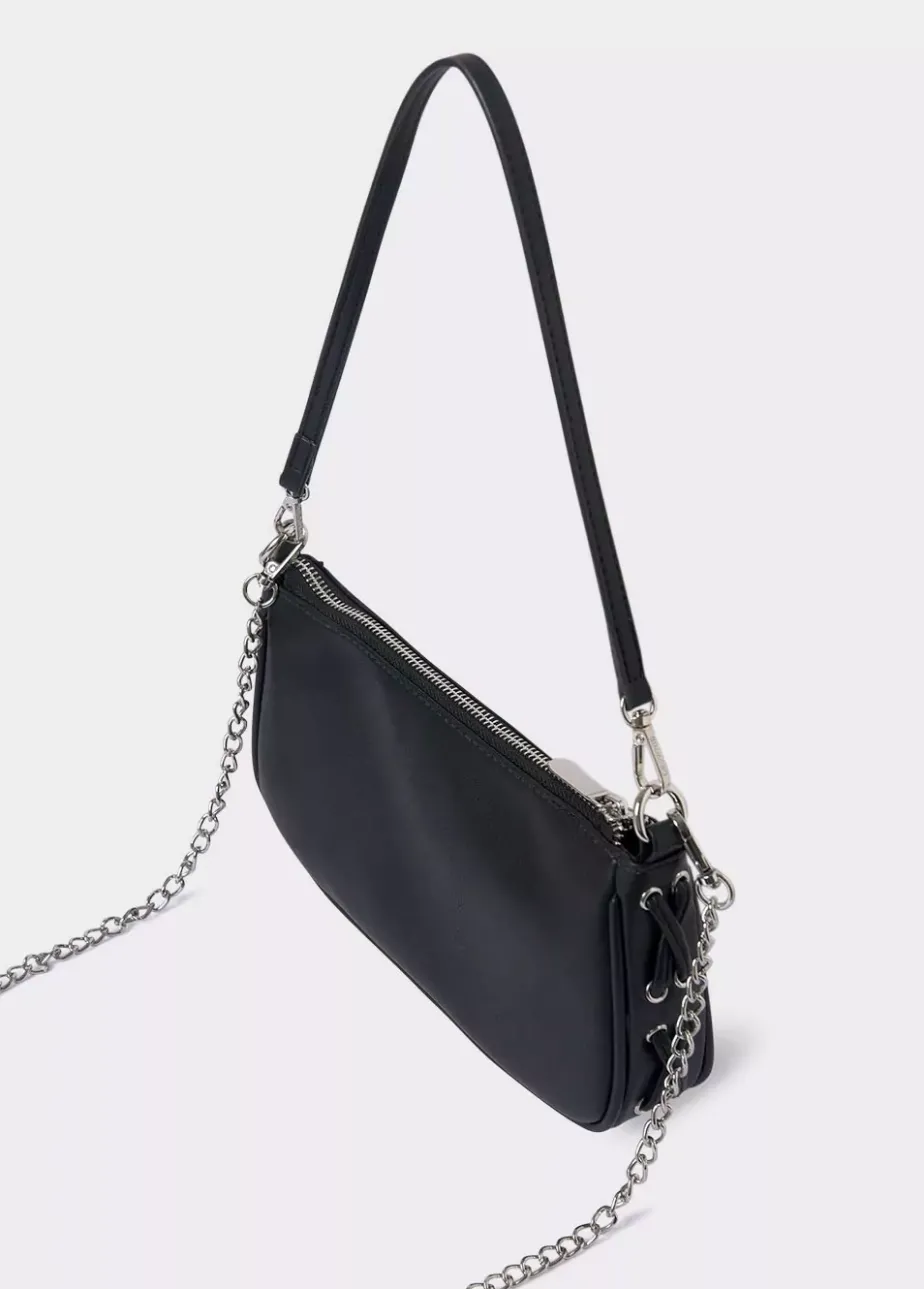 Mujer Brownie Spain Bolsos-Bolso Hombro Detalle Cuerdas