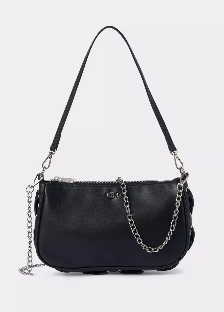 Mujer Brownie Spain Bolsos-Bolso Hombro Detalle Cuerdas