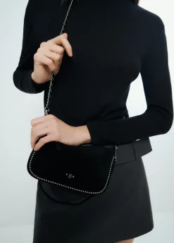 Mujer Brownie Spain Bolsos-Bolso Pequeno Bolitas Piel