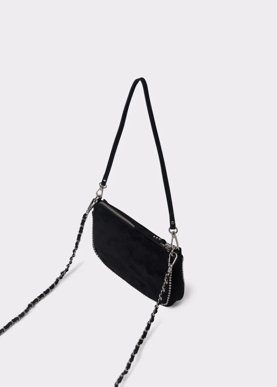 Mujer Brownie Spain Bolsos-Bolso Pequeno Bolitas Piel