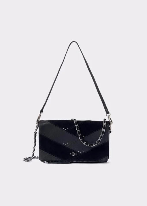 Mujer Brownie Spain Bolsos-Bolso Solapa Patchwork Piel