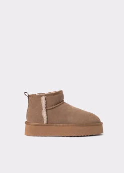 Mujer Brownie Spain Zapatos-Botin Plataforma Pelo