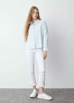 Mujer Brownie Spain Camisas Y Blusas-Camisa Basica Celeste