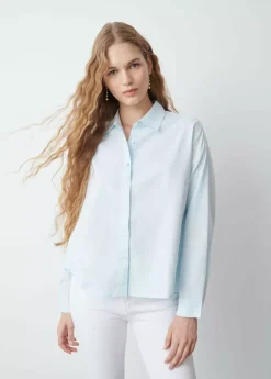Mujer Brownie Spain Camisas Y Blusas-Camisa Basica Celeste
