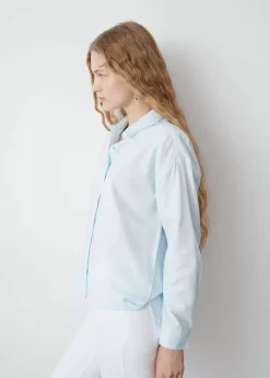 Mujer Brownie Spain Camisas Y Blusas-Camisa Basica Celeste