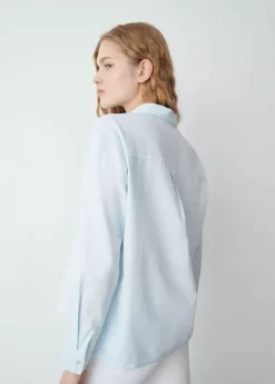 Mujer Brownie Spain Camisas Y Blusas-Camisa Basica Celeste