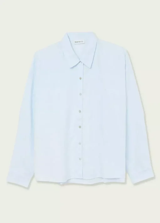 Mujer Brownie Spain Camisas Y Blusas-Camisa Basica Celeste