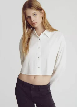 Mujer Brownie Spain Camisas Y Blusas-Camisa Cropped