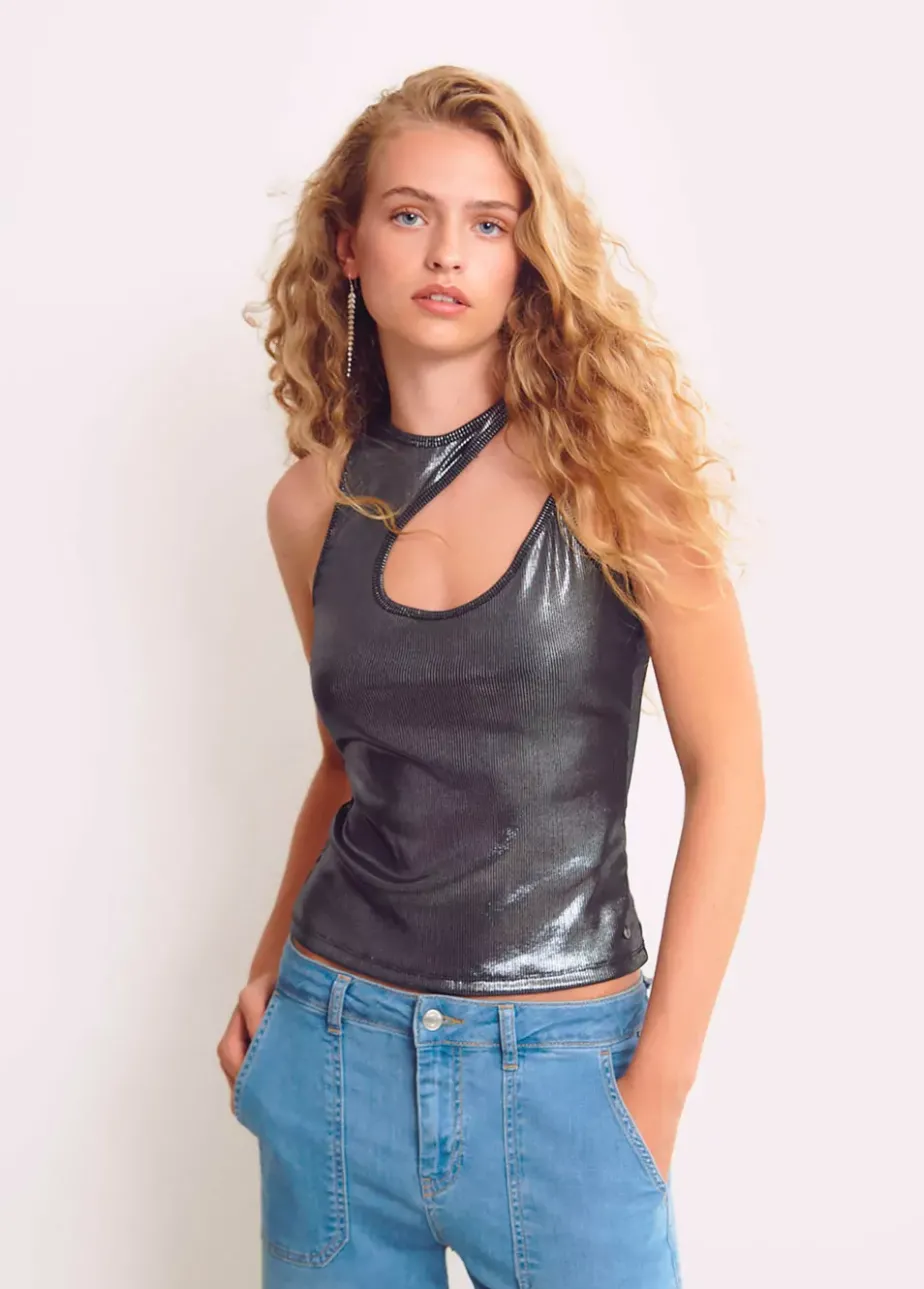 Mujer Brownie Spain Camisetas-Camiseta Canale Laminado