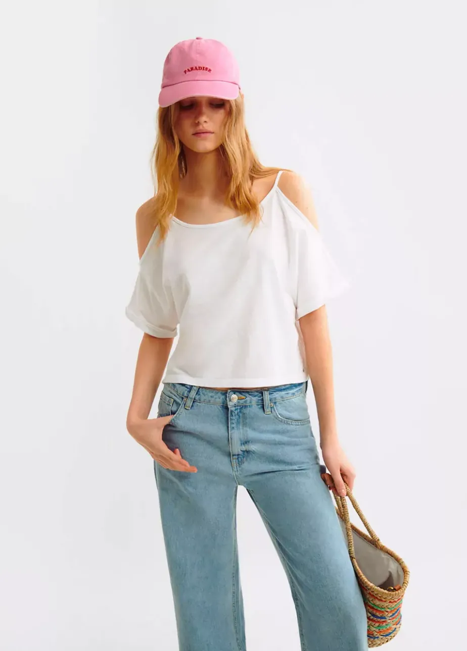 Mujer Brownie Spain Camisetas-Camiseta Claudie Tirantes Hombros