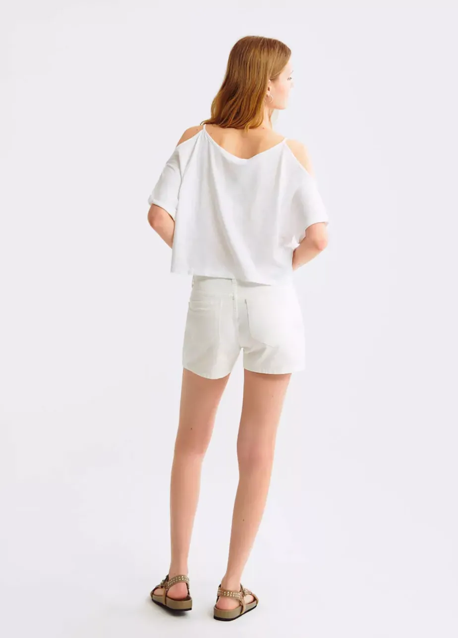 Mujer Brownie Spain Camisetas-Camiseta Claudie Tirantes Hombros