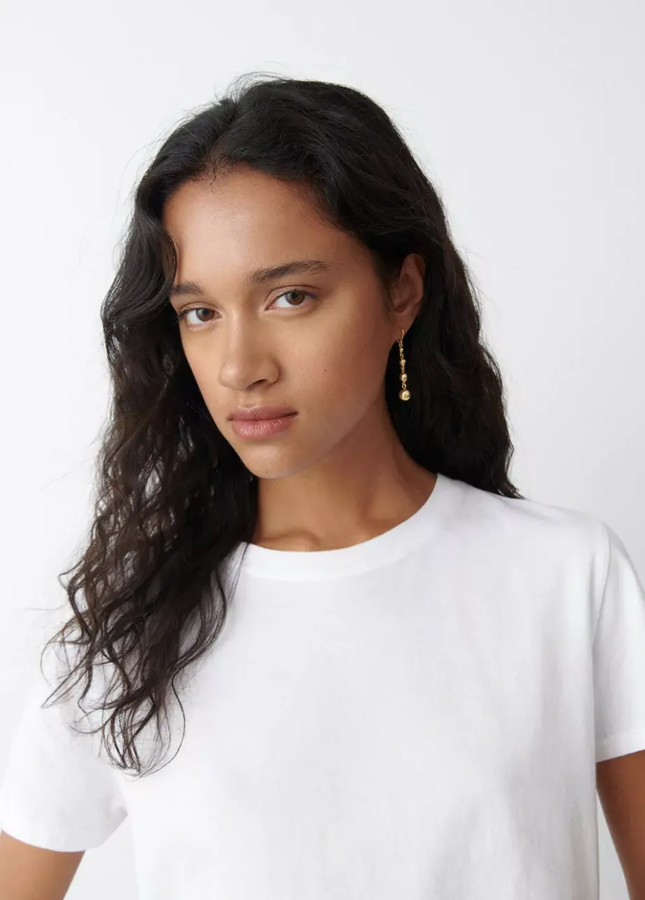 Mujer Brownie Spain Camisetas-Camiseta Cuello Redondo Basico