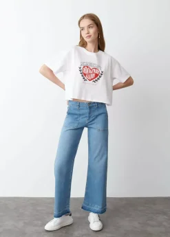 Mujer Brownie Spain Camisetas-Camiseta Estampado Corazon