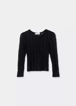 Mujer Brownie Spain Camisetas-Camiseta Lace Manga Larga