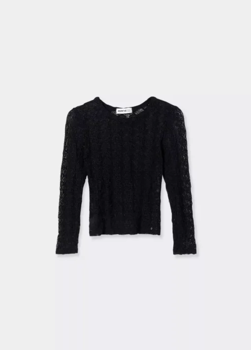 Mujer Brownie Spain Camisetas-Camiseta Lace Manga Larga