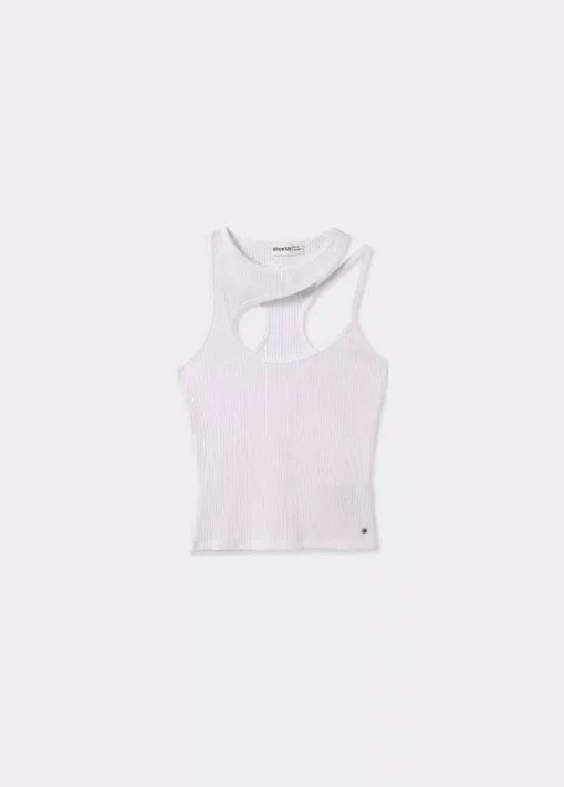 Mujer Brownie Spain Camisetas-Camiseta Tirantes Cut Out Canale
