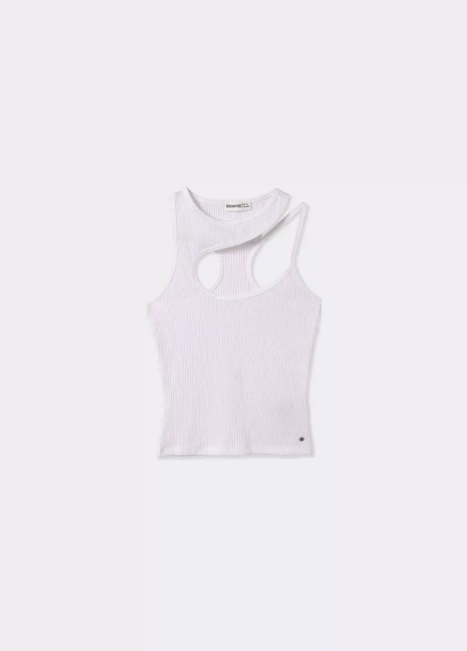 Mujer Brownie Spain Camisetas-Camiseta Tirantes Cut Out Canale