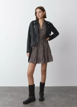 Mujer Brownie Spain Abrigos Y Chaquetas-Cazadora Efecto Piel