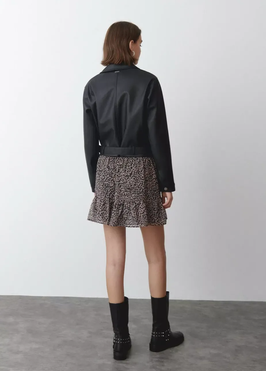 Mujer Brownie Spain Abrigos Y Chaquetas-Cazadora Efecto Piel