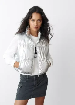 Mujer Brownie Spain Abrigos Y Chaquetas-Chaleco Acolchado Vinilado