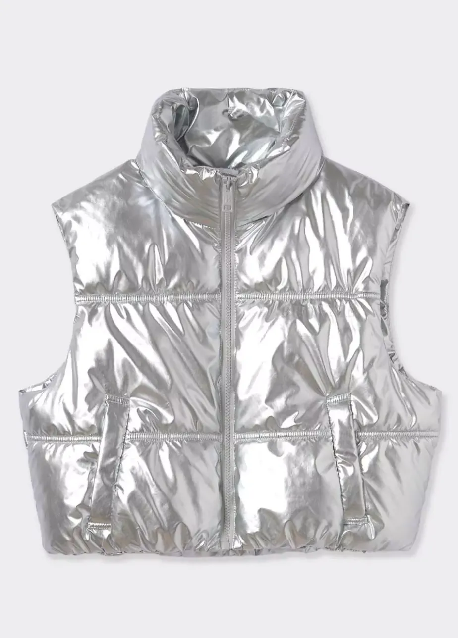 Mujer Brownie Spain Abrigos Y Chaquetas-Chaleco Acolchado Vinilado
