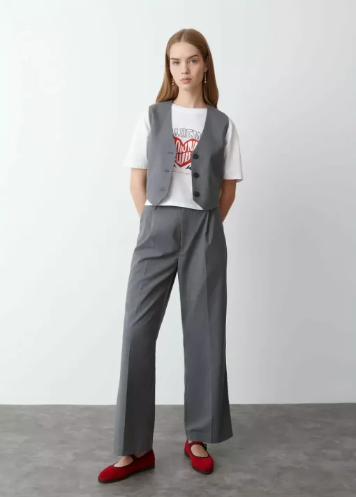Mujer Brownie Spain Tops-Chaleco Corto Sastre