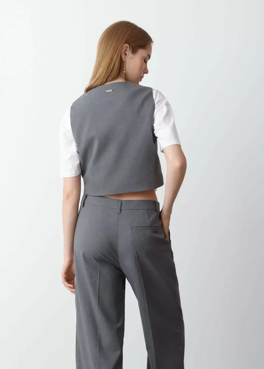 Mujer Brownie Spain Tops-Chaleco Corto Sastre