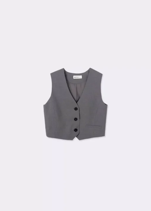 Mujer Brownie Spain Tops-Chaleco Corto Sastre