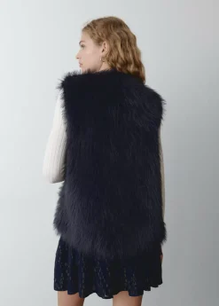 Mujer Brownie Spain Abrigos Y Chaquetas-Chaleco Efecto Pelo