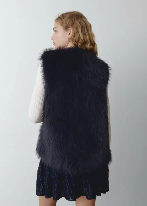 Mujer Brownie Spain Abrigos Y Chaquetas-Chaleco Efecto Pelo