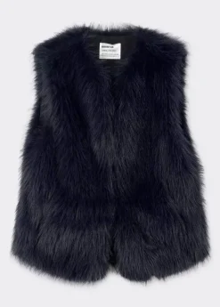 Mujer Brownie Spain Abrigos Y Chaquetas-Chaleco Efecto Pelo