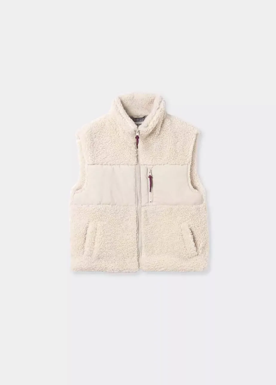 Mujer Brownie Spain Abrigos Y Chaquetas-Chaleco Polar Con Cremallera