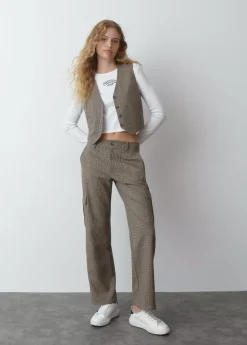 Mujer Brownie Spain Tops-Chaleco Sastre Cuadros