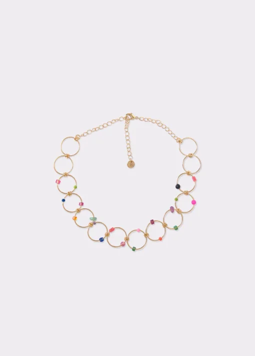 Mujer Brownie Spain Otros Accesorios-Collar Choker Aros Piedras
