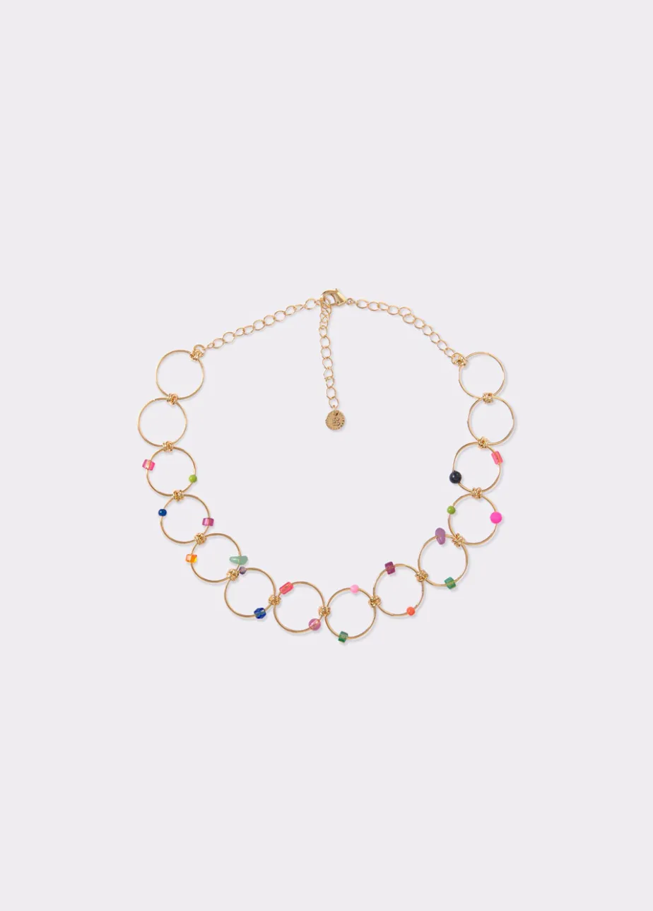 Mujer Brownie Spain Otros Accesorios-Collar Choker Aros Piedras