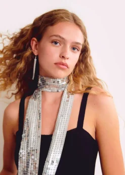 Mujer Brownie Spain Otros Accesorios-Collar Corbatero Lentejuelas